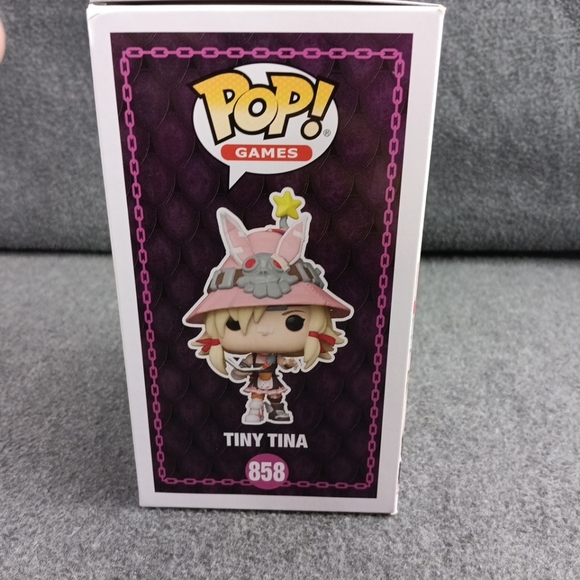 Funko Pop! Games: Tiny Tina's Wonderlands - Tiny Tina #858 Pink Hat Bunny - Picture 5 of 8